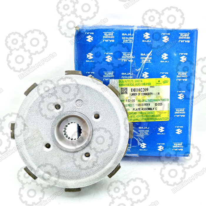 CLUTCH ASSEMBLY PULSAR 125/150 TWIN DISC BS-4 UG-5